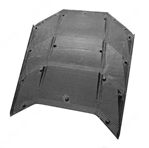 Fabspeed Carbon Fiber Rear Louvered Engine Lid Cover - Lamborghini Huracan LP-610 (FS-CF-LAM-HULH)