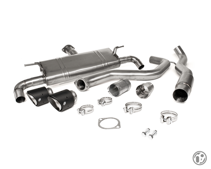 09D GPF-Back Exhaust System Carbon Tail Pipes [Focus ST Mk4/4.5] (FEN041AA)