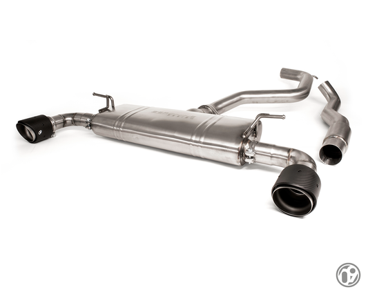 09D GPF-Back Exhaust System Carbon Tail Pipes [Focus ST Mk4/4.5] (FEN041AA)