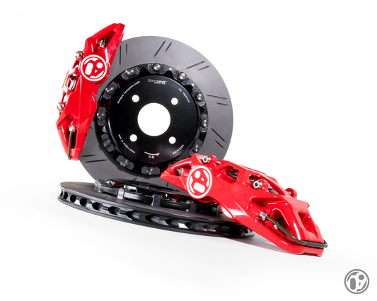 09D Front Brake Kit 4 Pot 330x24mm (Red) [Fiesta ST Mk8] (FBR017AA)