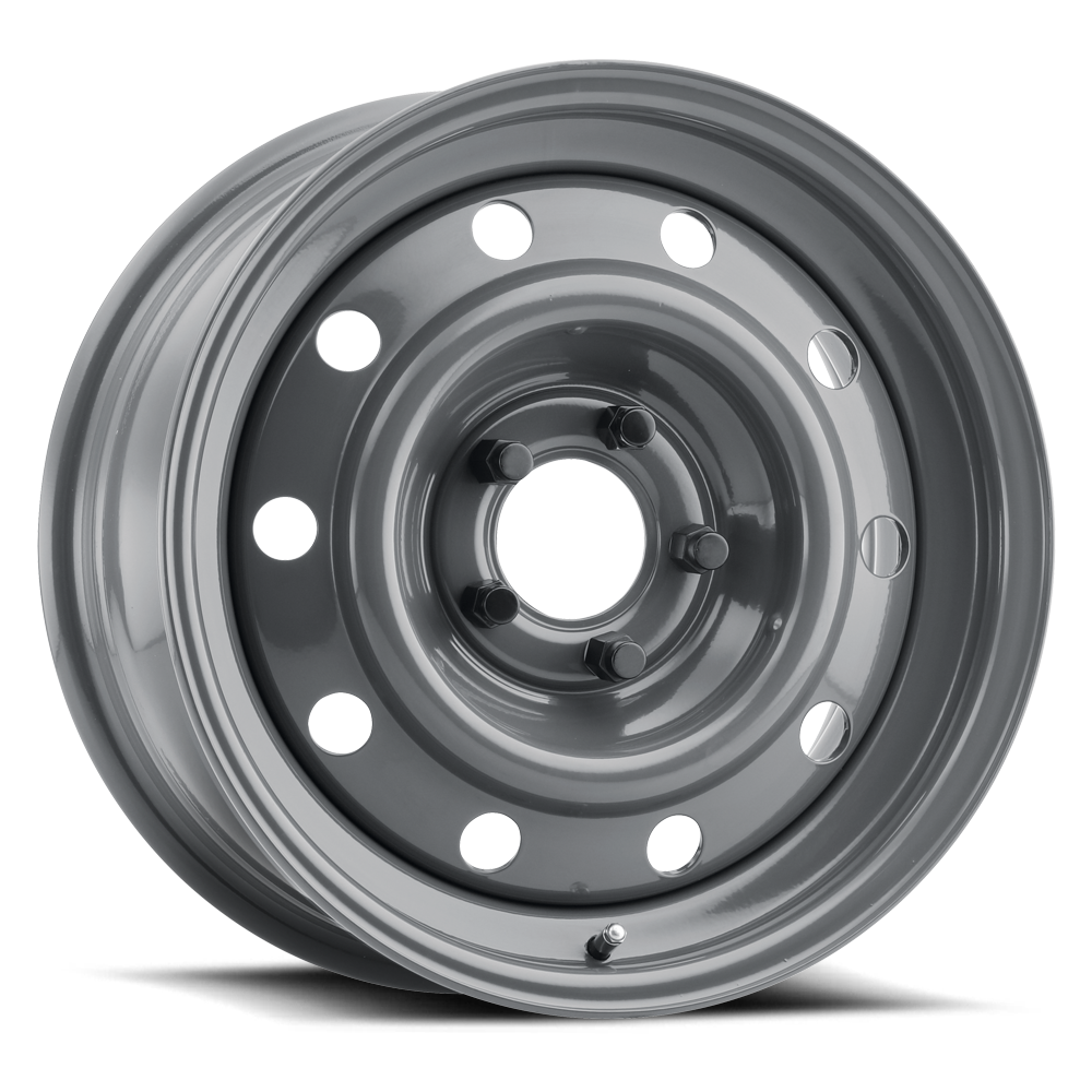Mobelwagen Wheel (MW-901G-Stahl) Gloss Gray Finish