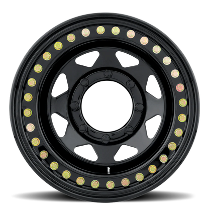 Raceline Wheel (RT80-Rock 8 Spoke) Black Finish