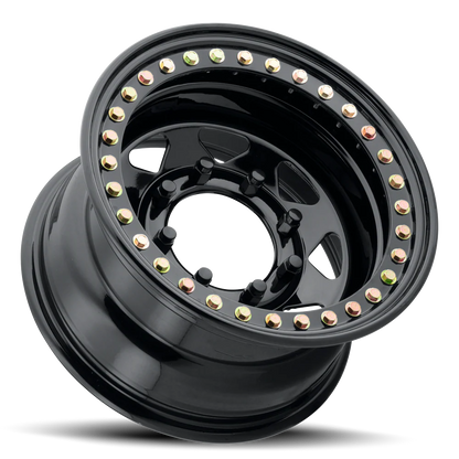 Raceline Wheel (RT80-Rock 8 Spoke) Black Finish