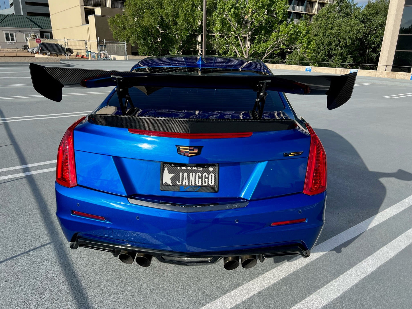 APR Cadillac ATS-V GTC-300 61" Adjustable Wing 2016-2019