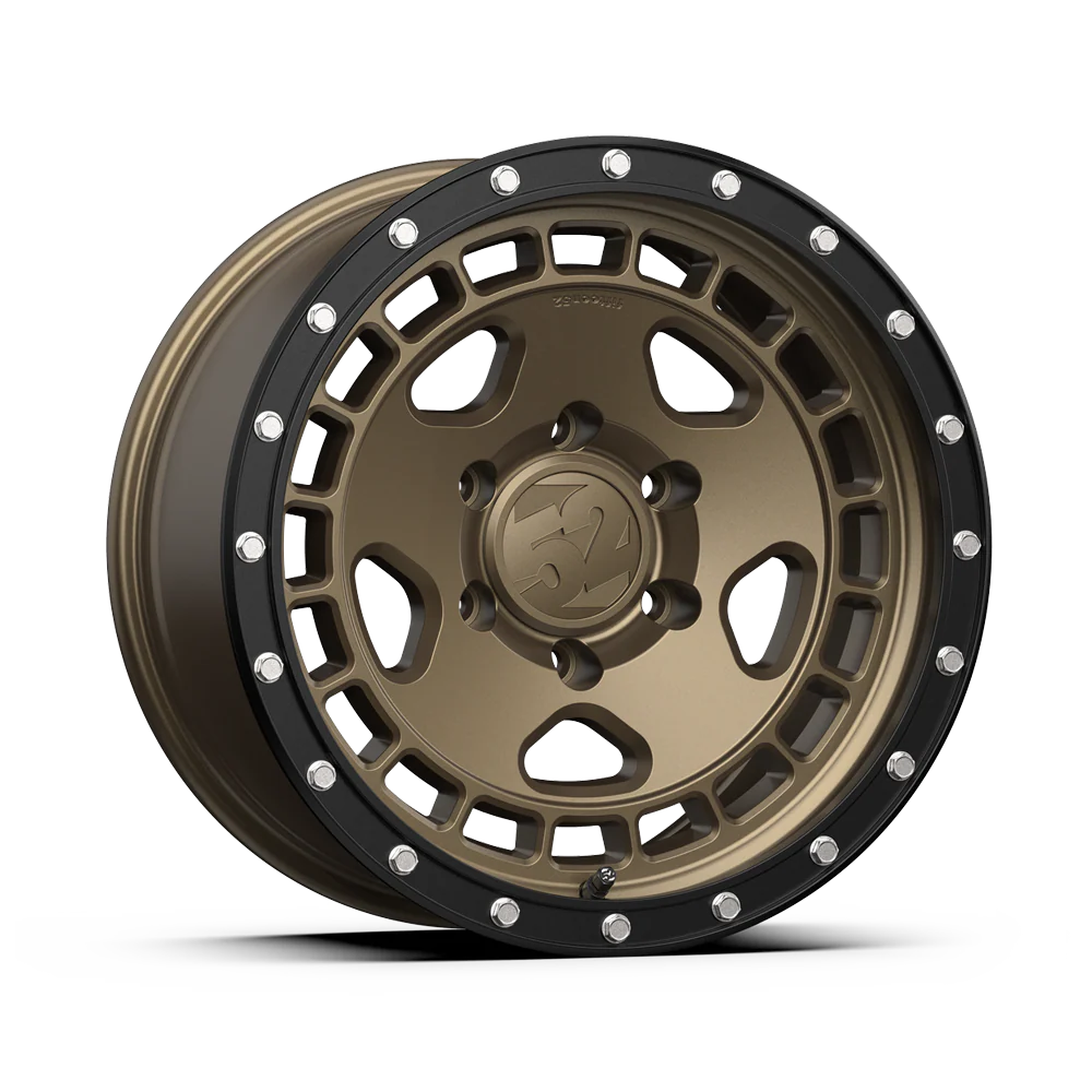 Fifteen52 Wheel (HD Truck-Turbomac HD) Block Bronze/Matte Bronze/Satin Black Ring/Steel Hardware