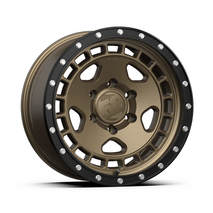 Fifteen52 Wheel (HD Truck-Turbomac HD) Block Bronze/Matte Bronze/Satin Black Ring/Steel Hardware