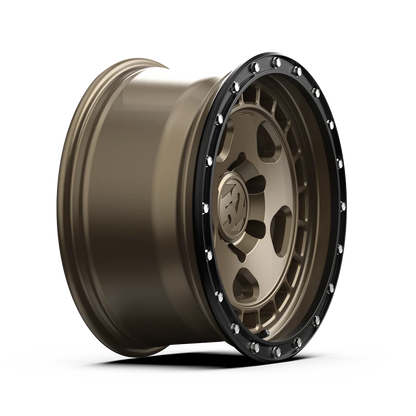 Fifteen52 Wheel (HD Truck-Turbomac HD) Block Bronze/Matte Bronze/Satin Black Ring/Steel Hardware