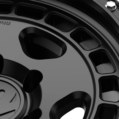 Fifteen52 Wheel (HD Truck-Turbomac HD) Asphalt Black/Satin Black/Steel Hardware